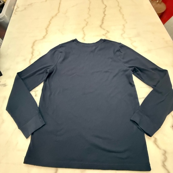 Abercrombie Kids Dark Blue Long Sleeve Tee Size 13/14 - Picture 2 of 3
